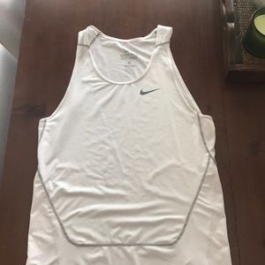 Nike Compression tank - white